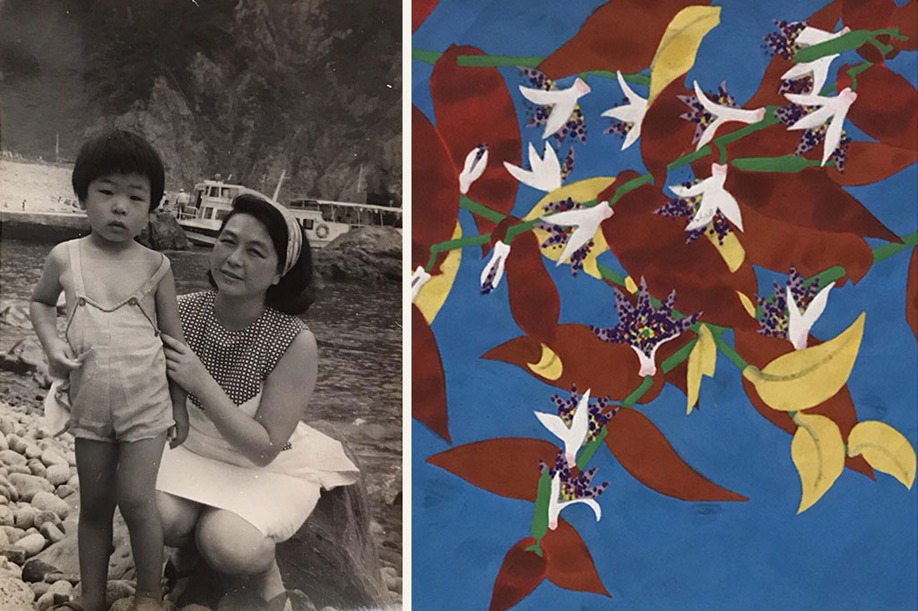 前田香枝與安井顯太 藝術家合照 – 顯品藝術中心 Kae Maeda and Kenta Yasui artist portrait – Kenta Artwork Center