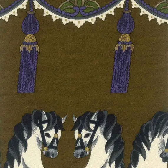 前田香枝｜Kae Maeda｜服裝面料｜馬戲團駿馬