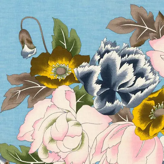 前田香枝｜Kae Maeda｜服裝面料｜復古花簇